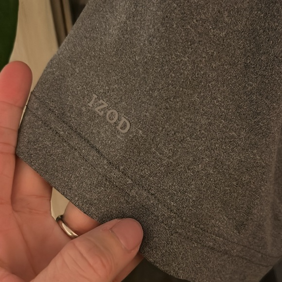Men’s Gray Izod Polo - Picture 4 of 5